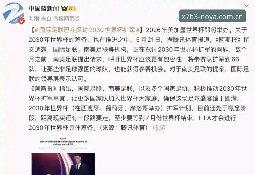 揭秘世界杯扩军至66队背后的真相：国足机会真的来了？诺亚体育平台老用户深度分析